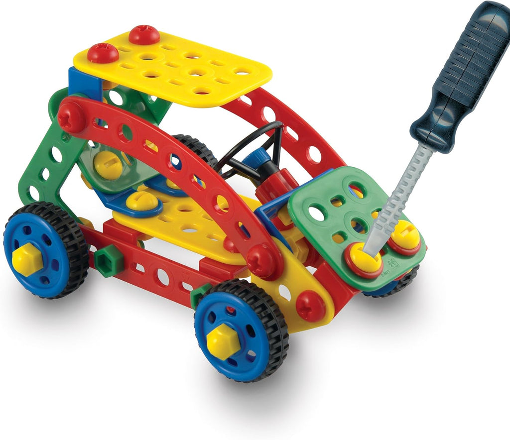 128 Pieces Construction Set with Storage Case H413