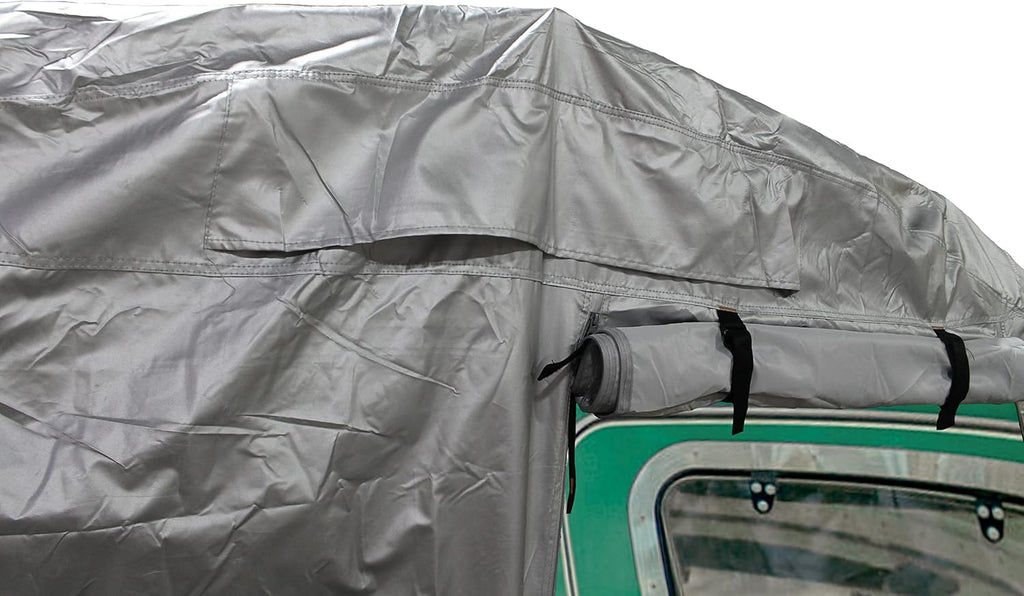 Silver Waterproof Teardrop Trailer Cover T17134