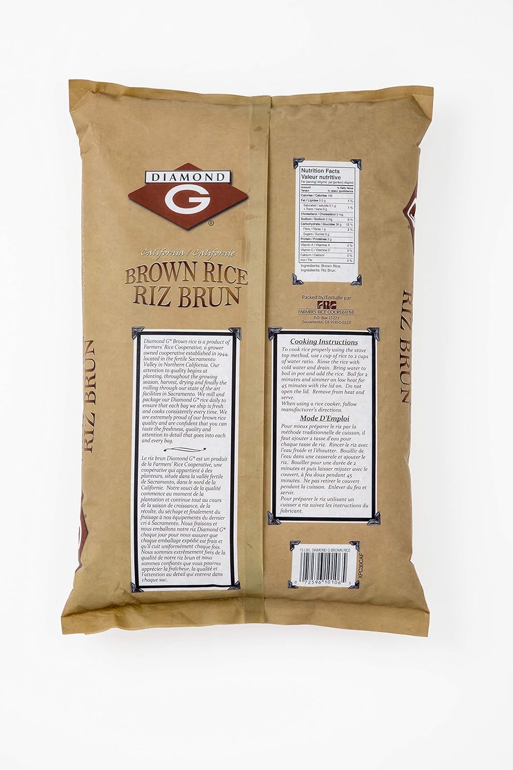 Brown Rice 15lb D911