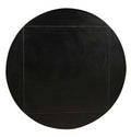 Square to Round Table Top - Black - Melamine Surface A2585