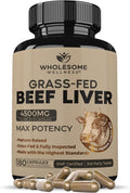 180 Pills 750mg Beef Liver Capsules V932