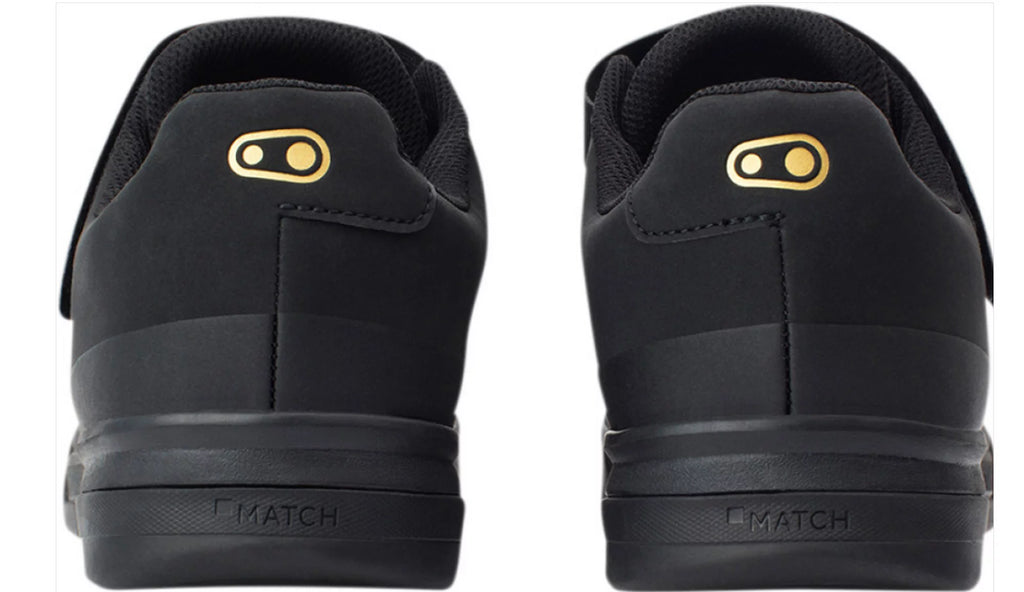 Black/Gold/Black Size 12.5 Men's Shoe C7418