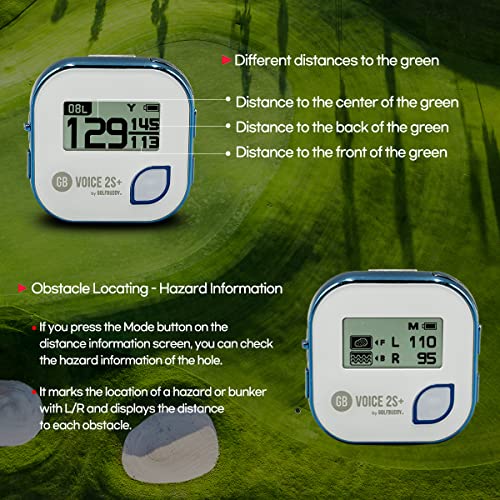 Blue Talking GPS Rangefinder with Slope Mode C229345