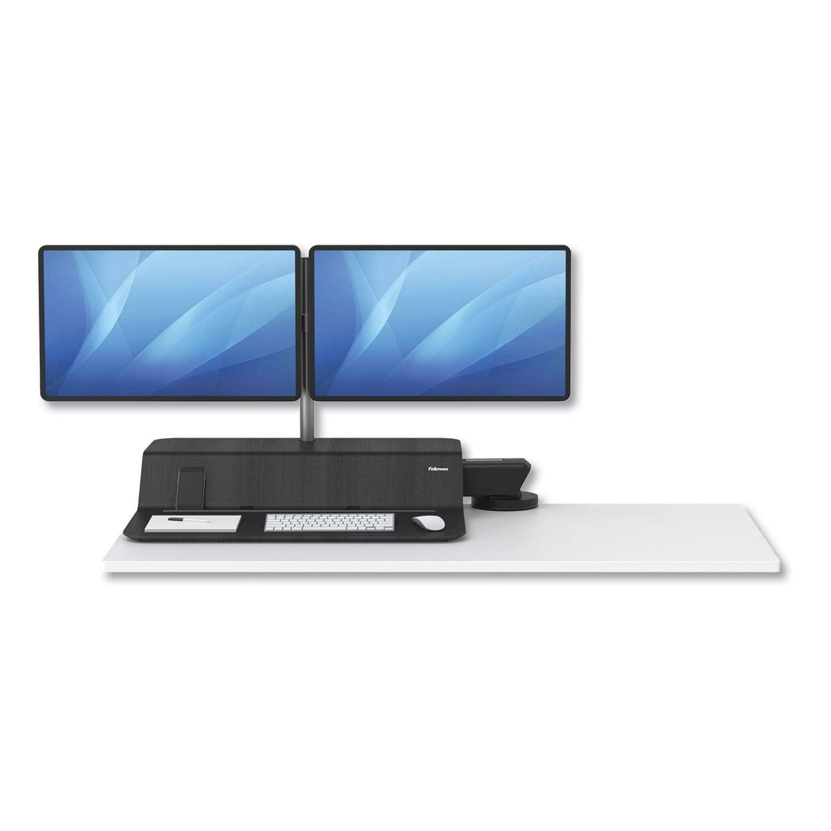 Black Sit-Stand Workstation V4041