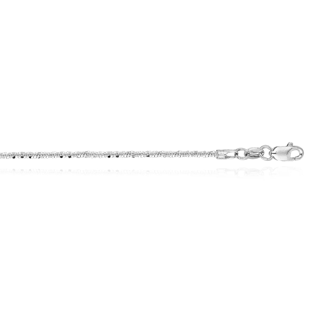 14K Gold 1.5mm Diamond-Cut Chain 16"-20" Z417