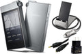 High Resolution Digital Audio Player with Wall Charger, USB Docking Station, Optical Audio Connection Kit B851558