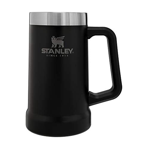 24 oz Insulated Stainless Steel Beer Stein N779095