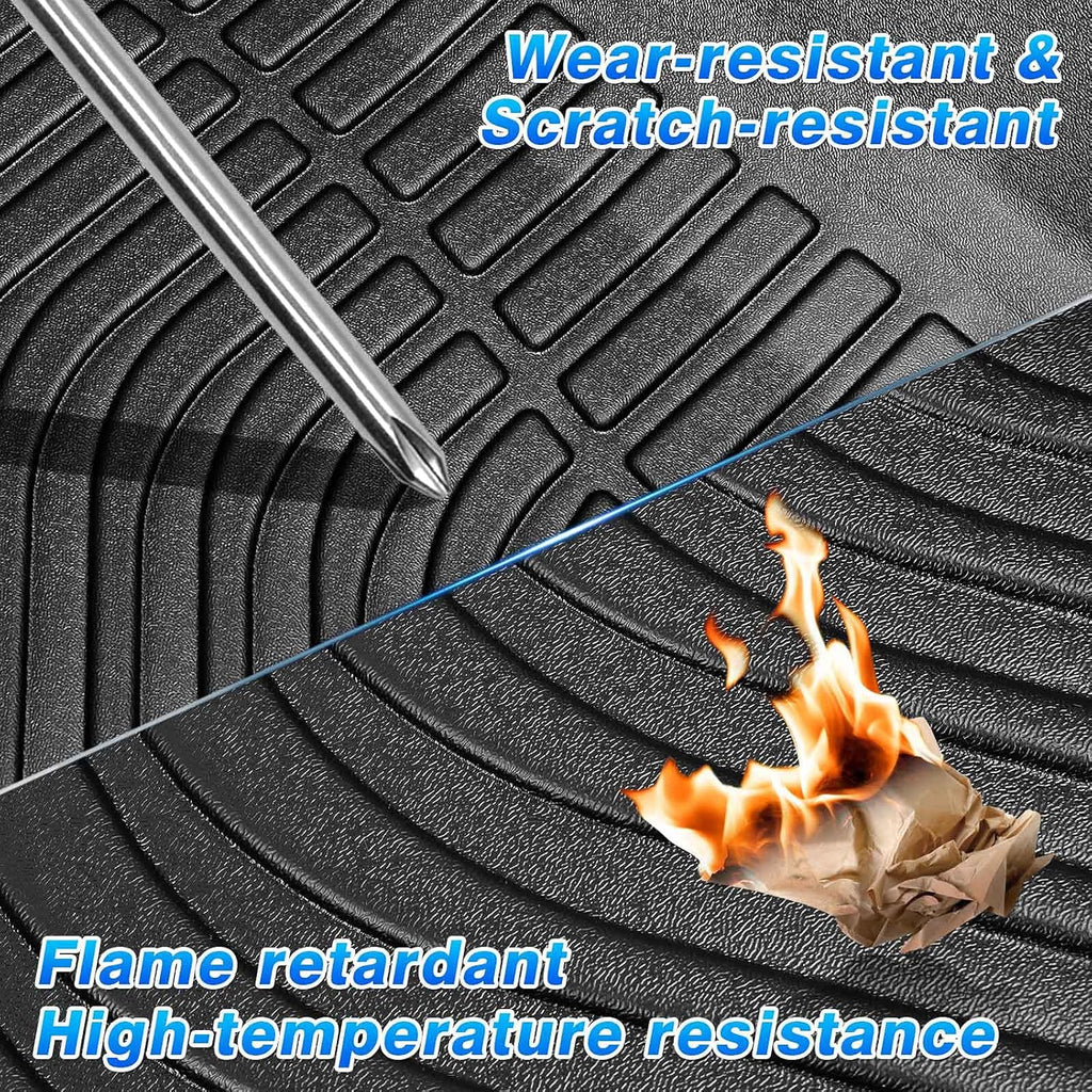 Custom Fit Floor Liners for Audi Q5 2009-2017 SQ5 2013-2017 All Weather TPE Floor Mats L120304