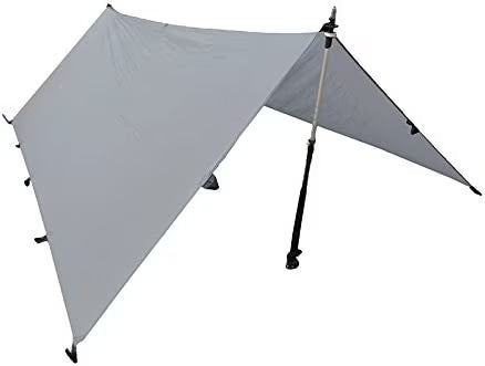 Ultralight Backpacking Tarp Grey 8' x 10' G442098