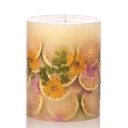 Lemon Blossom & Lychee Medium 6.5 inch 200 Hour Botanical Scented Candle Q817