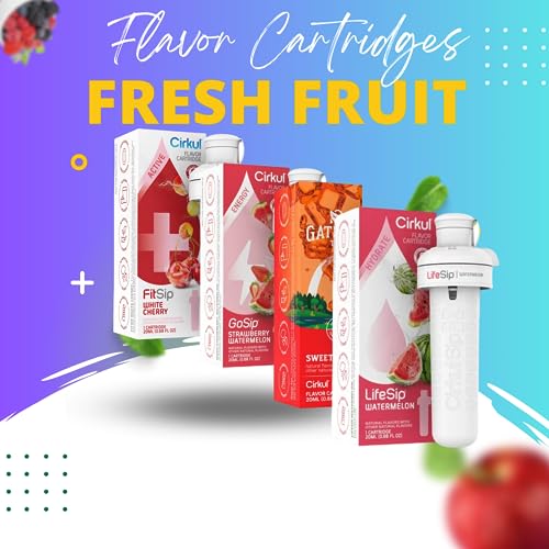 Pack Of 4 Mixed Berry Water Bottle Flavor Cartridges H76981