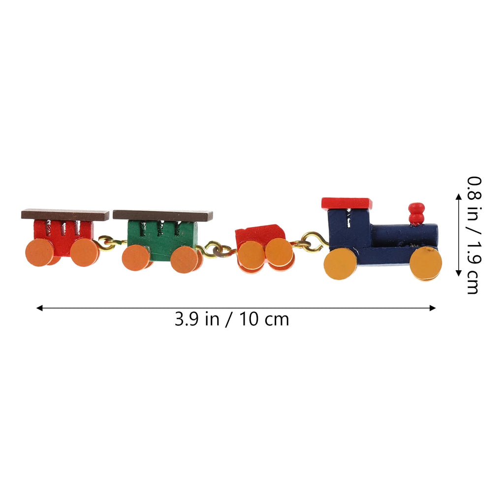 Metal Wooden Train Toy T366263