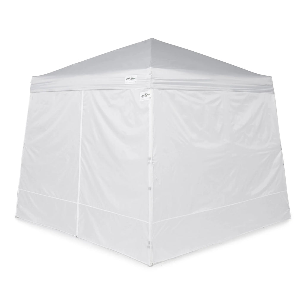 10x10' Instant Canopy Kit with 2 Slant Leg Sidewall C416972