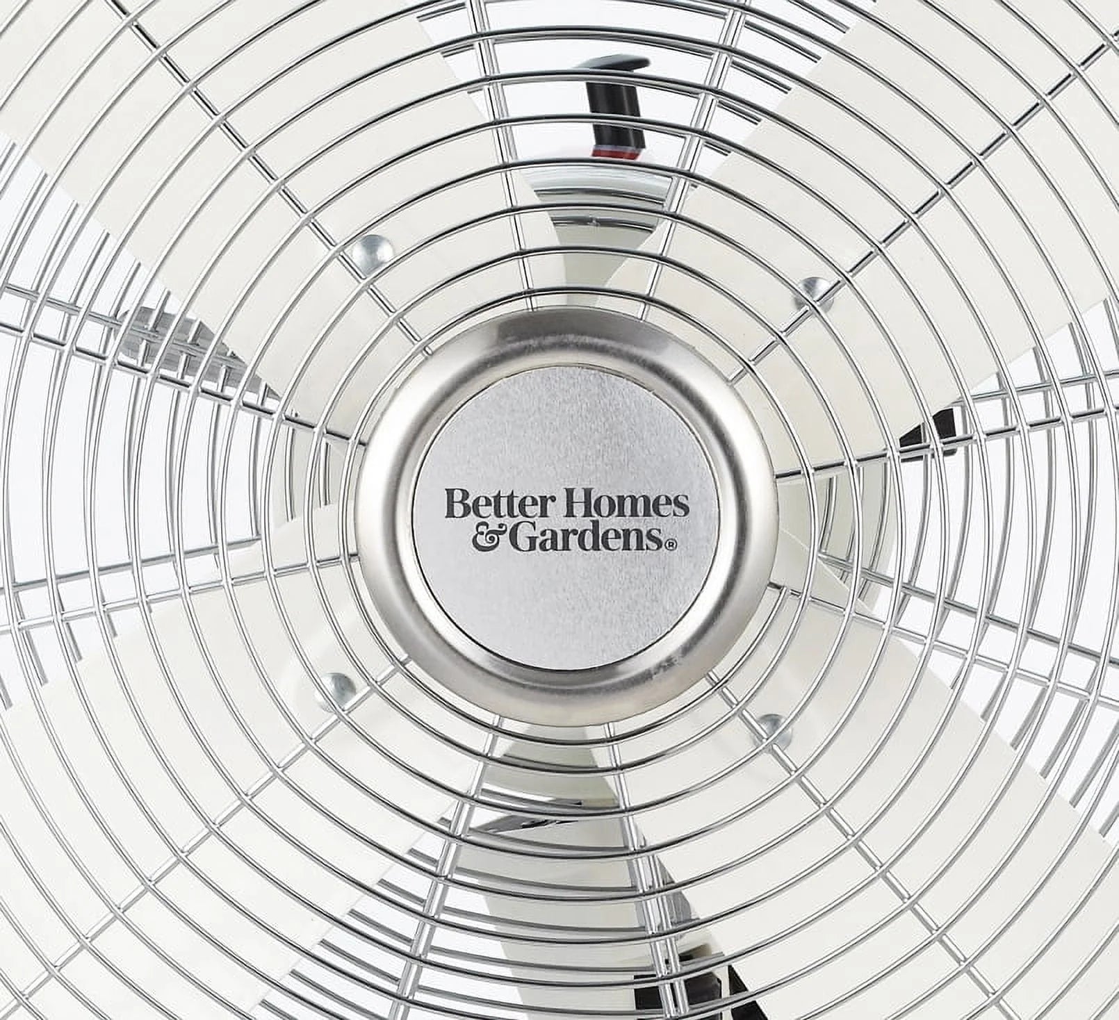 16 inch Adjustable Height Oscillating 3-Speed Metal Stand Fan in Red G835