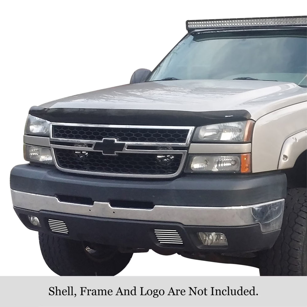 Tow Hook Cover Stainless Steel Billet Grille D37595