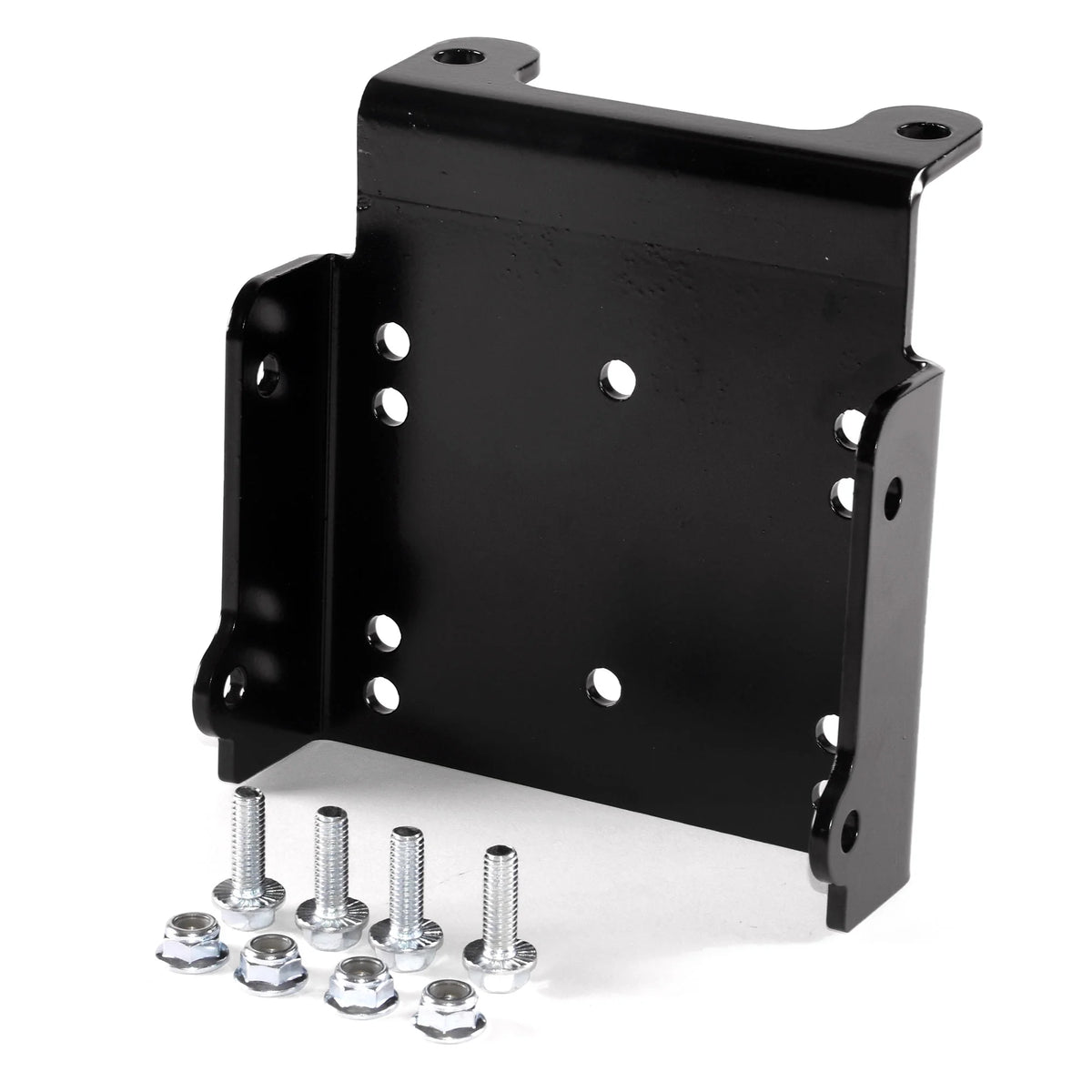 Heavy-Duty ATV Winch Mount Bracket Powder Coated Steel T1276