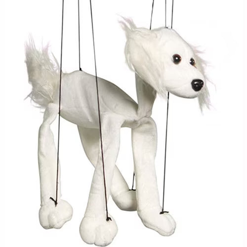 16 In. White Marionette Puppet X379