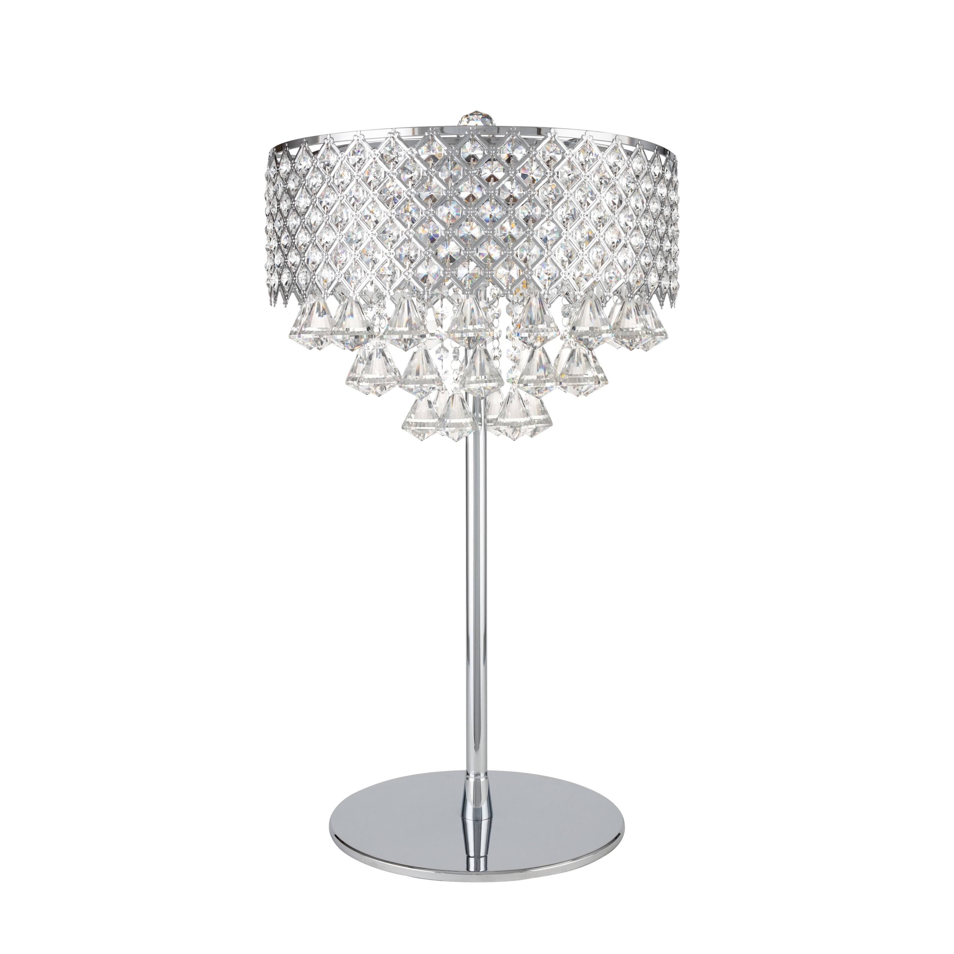 Silver Table Lamp W860933
