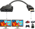 HDMI Splitter 1 in 2 Out Male to Dual Female 1080P 30cm Z563