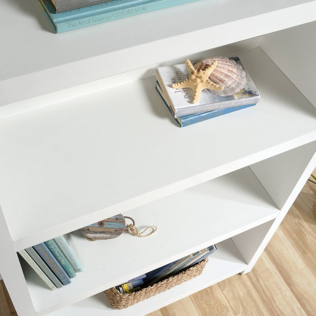 4 Shelf White Bookcase U16776