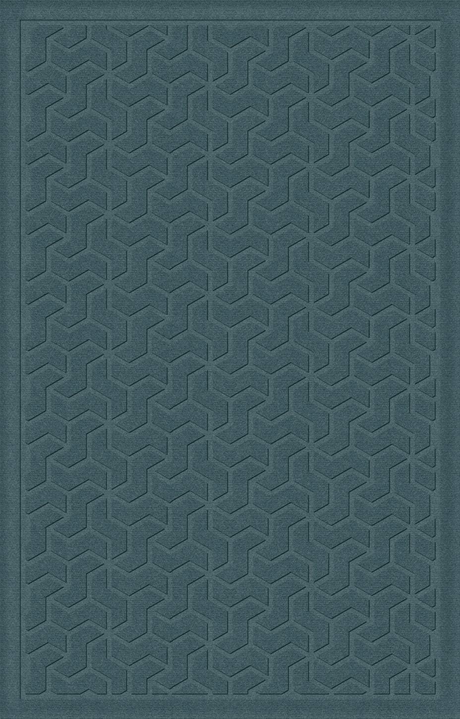 Light Green 3' x 5' Entrance Floor Mat with Gripper Backing J90846