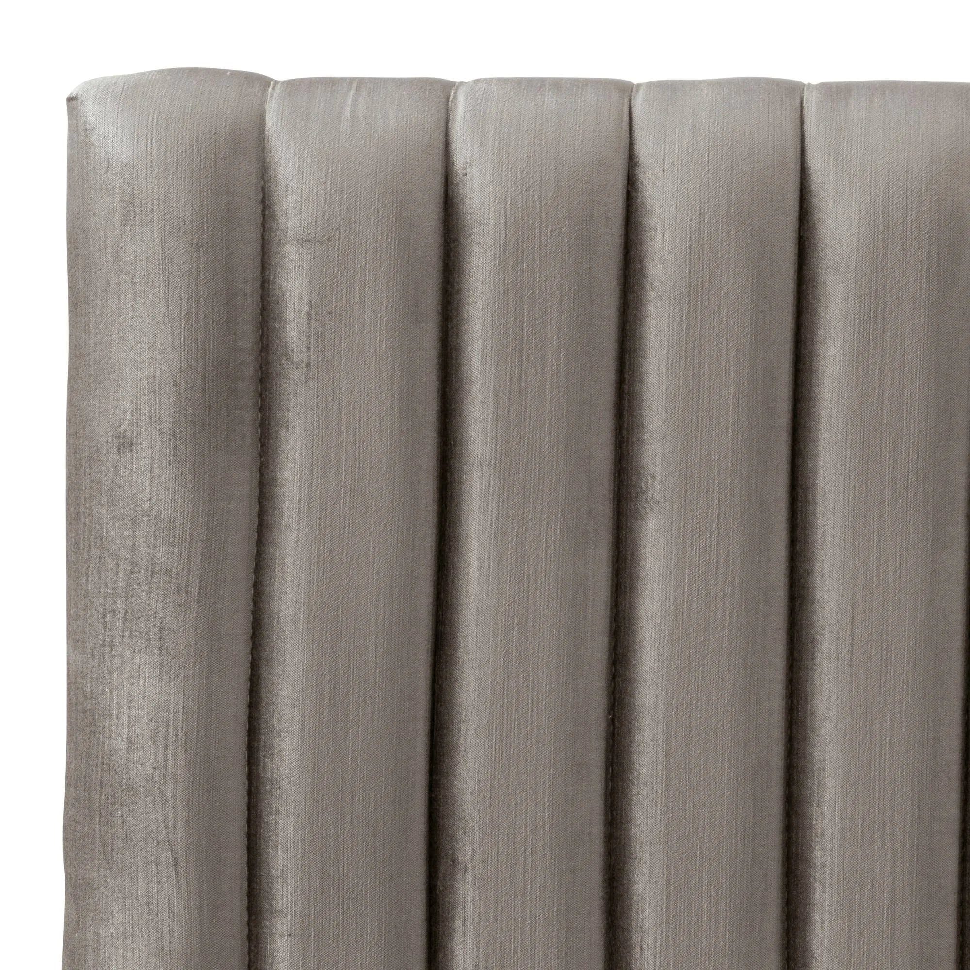 California King Velvet Channel Headboard Z529