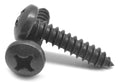 3/8 Sheet Metal Screw Phillips Pan Head Black Oxide C8804