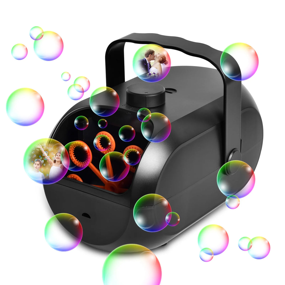 Portable Rechargeable Bubble Machine Y54970