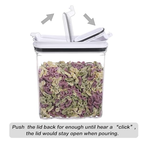 Airtight Food Storage Container Set 2PCS Plastic W695419