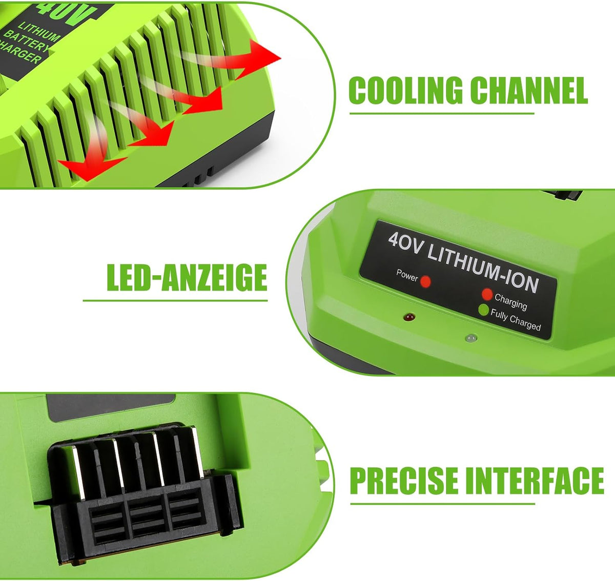 40V Battery Charger O7629