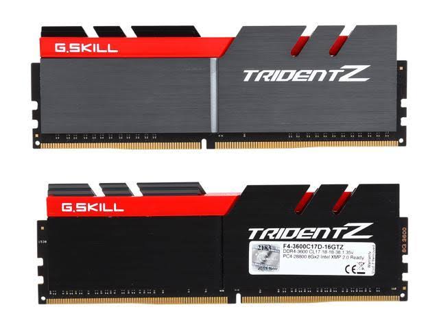 16GB (2 x 8GB) DDR4 3600 SDRAM C94016