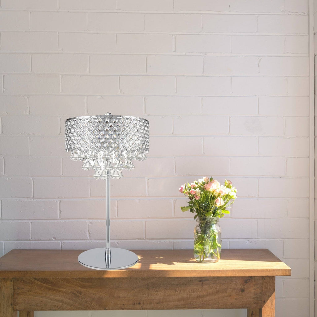 Silver Table Lamp W860933