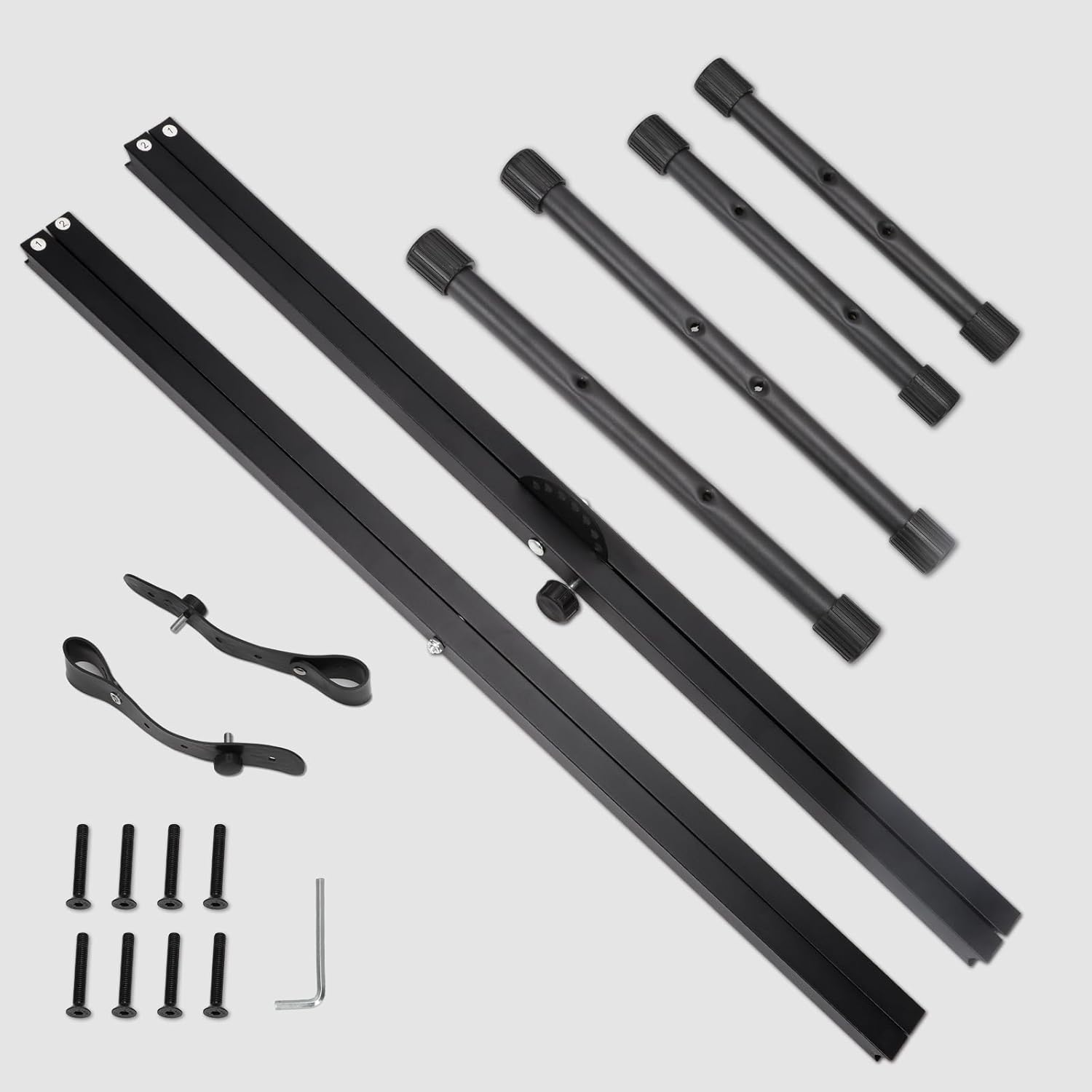 Double-X Keyboard Stand with Bench F8460