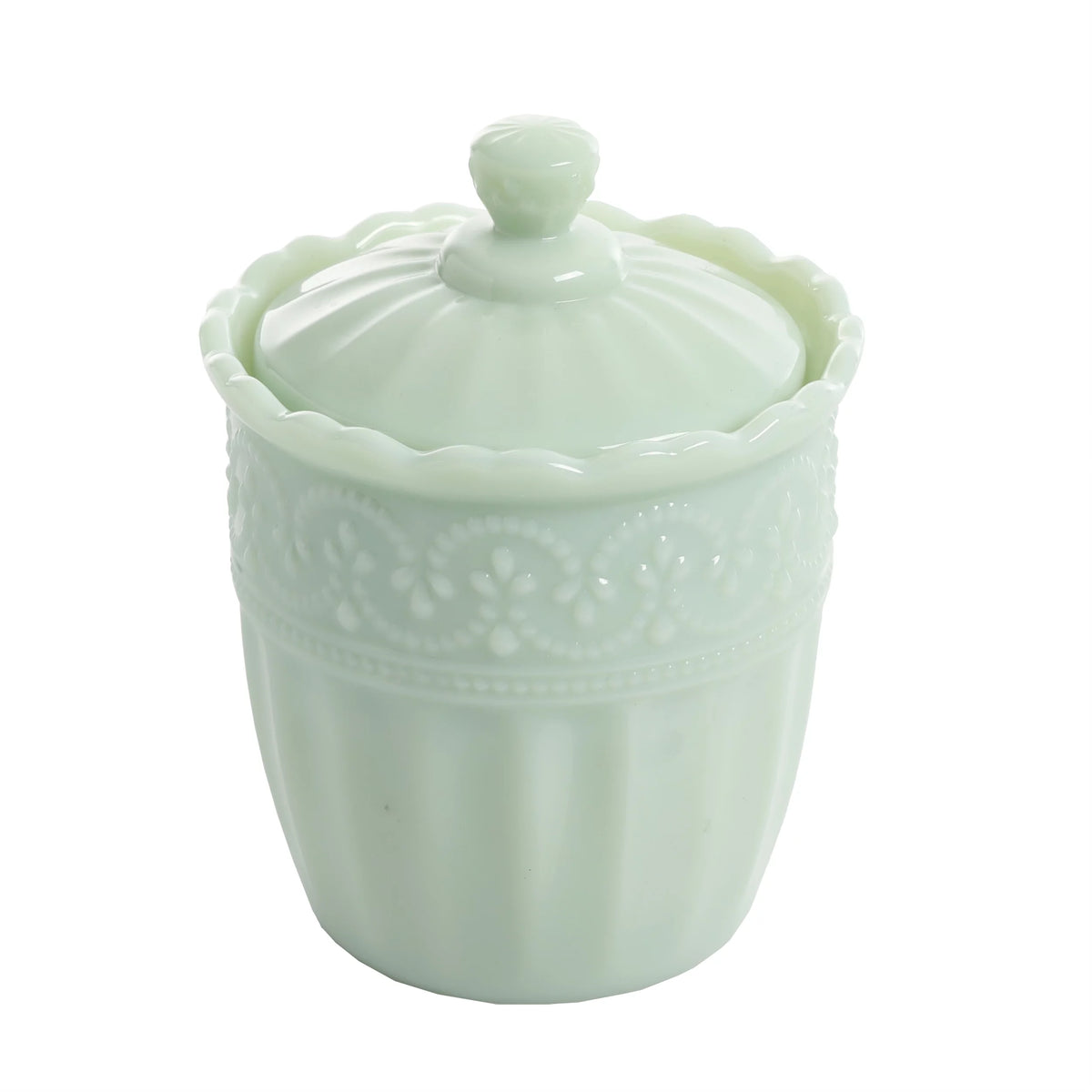 3-Piece Glass Sugar Bowl Creamer & Butter Dish Set X184893