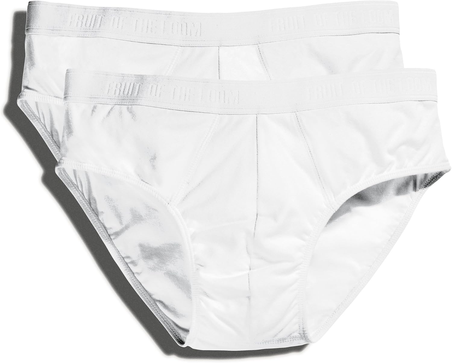 White Classic Sport Briefs (Pack of 2) (S) S43411