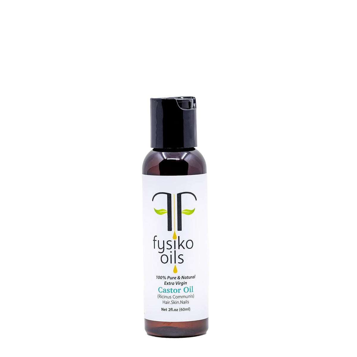 100% Pure Cold Pressed Castor Oil, 4 oz Y583