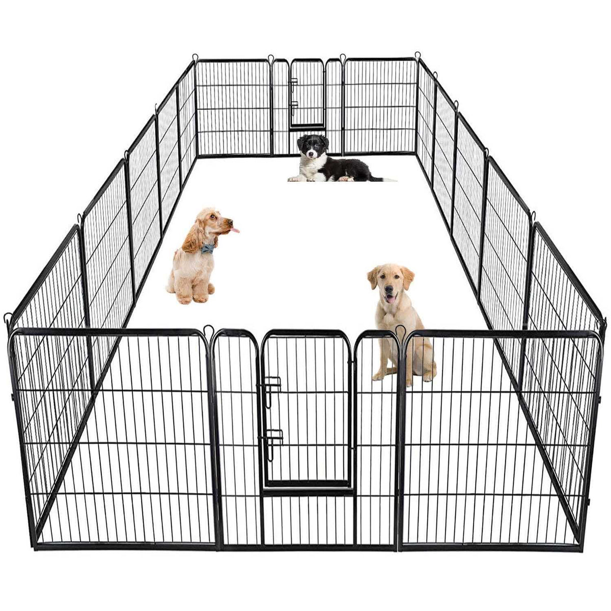 Heavy Duty Pet Playpen Dog Exercise Pen Cat Fence F631246