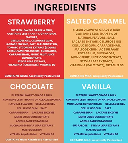 High Protein Shake Variety Pack - Chocolate & Vanilla - 11.5 Fl Oz (8 Pack) N5051