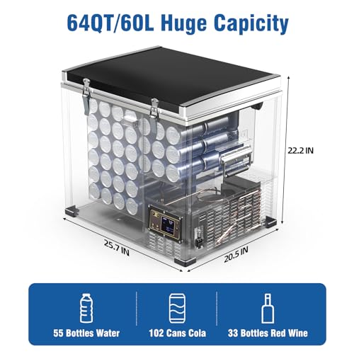 12 Volt 43L Portable Car Fridge T76186