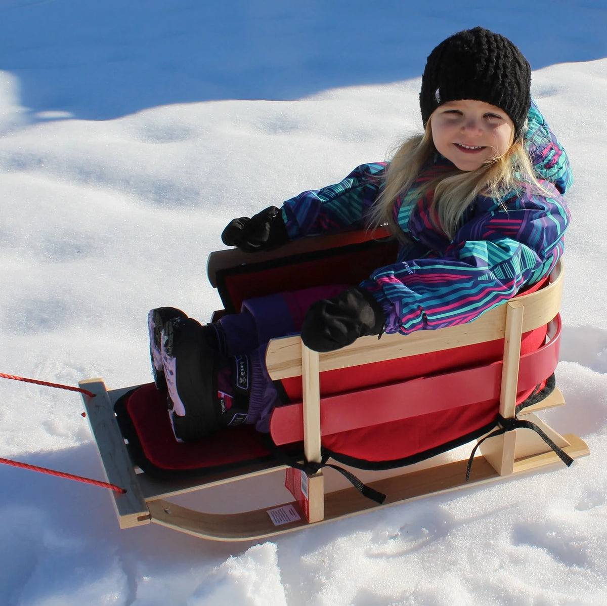 Wood Toddler Sled W4586