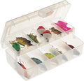 Compact 1 Tray Tackle Box, Clear, 8 1/4" l x 4 1/4" w x 2 1/2" h T995