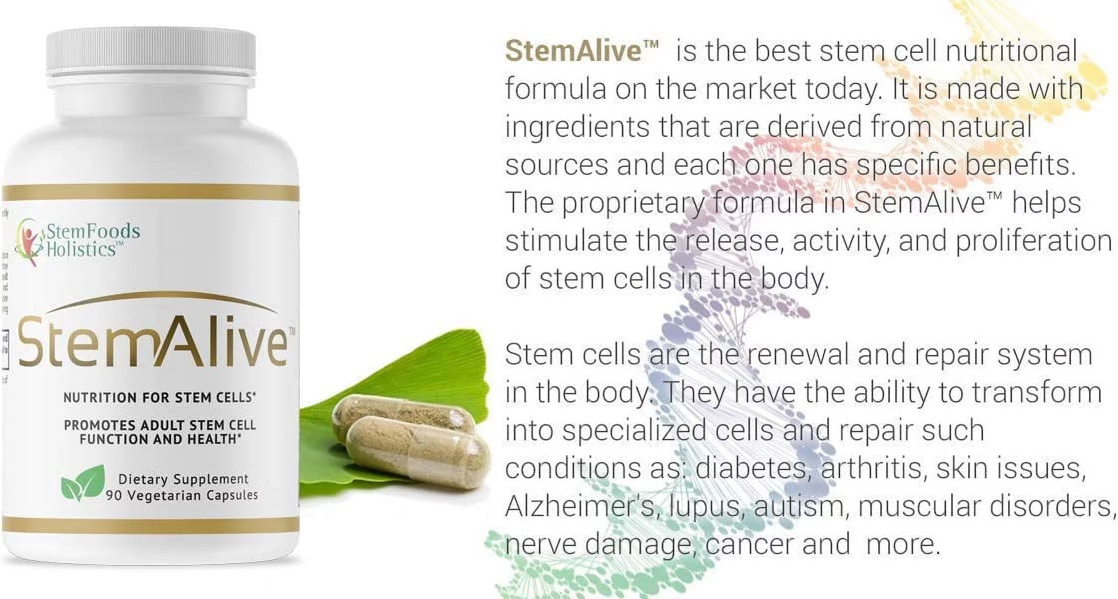 Nutrition for stem cells V19858