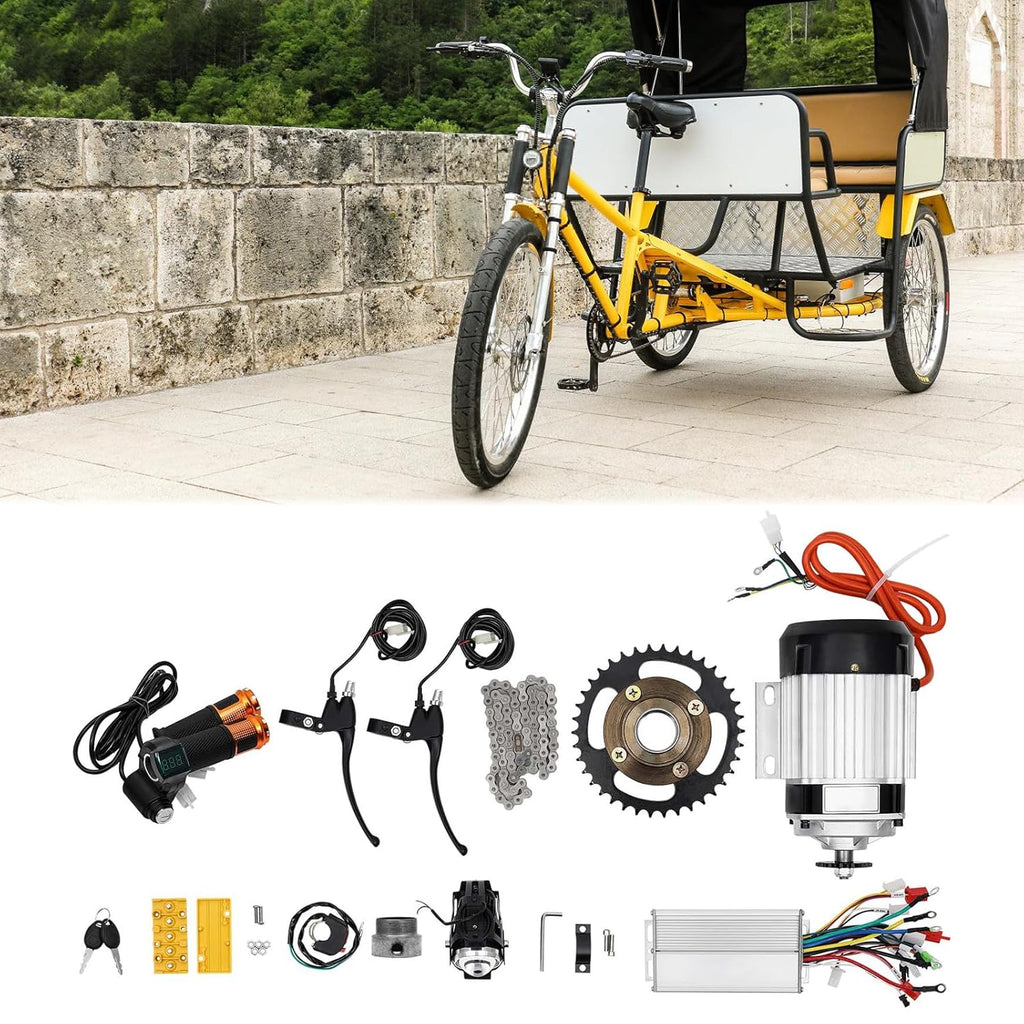 48V 750W Electric Brushless Motor Kit with Controller S355