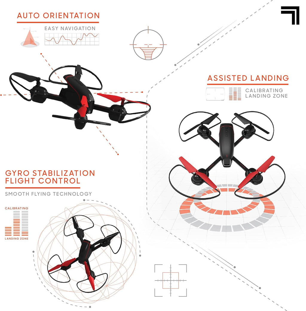 10” Drone with Camera, LED Lights, Rechargeable Battery R951