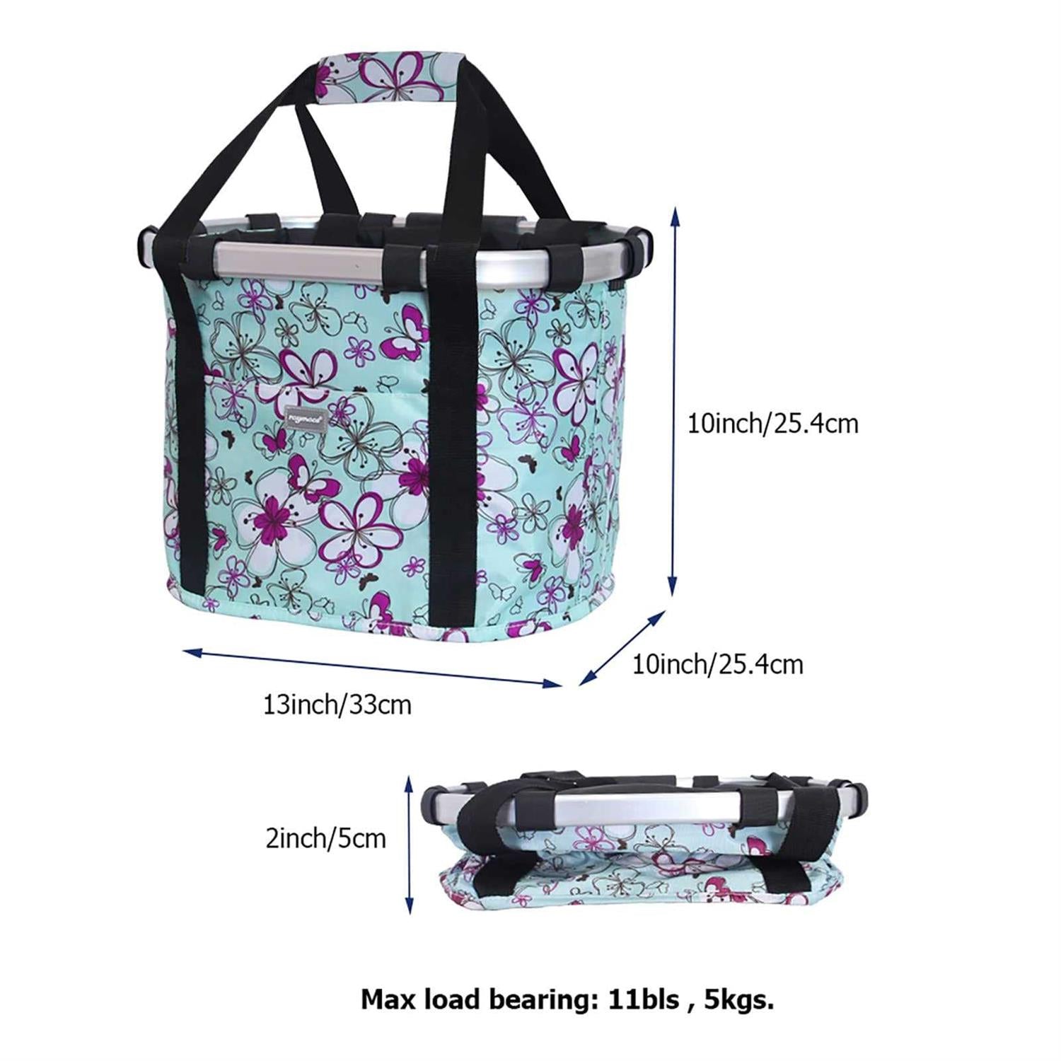 Folding Detachable Bicycle Basket J9964