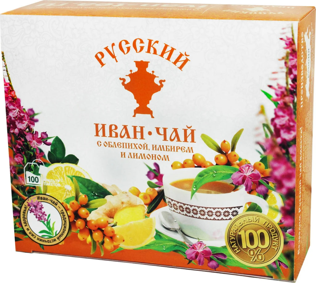 Natural Organic Fermented Fireweed Tea 100 Tea Bags 150g D135