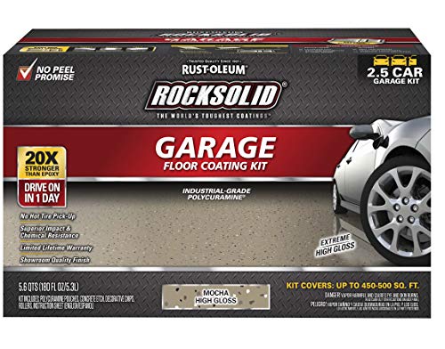 2.5 Car Kit High Gloss Gray Garage Floor Coating U745947