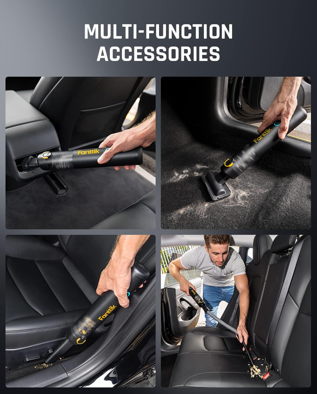 Cordless Car Vacuum & Cordless Screwdriver J7696