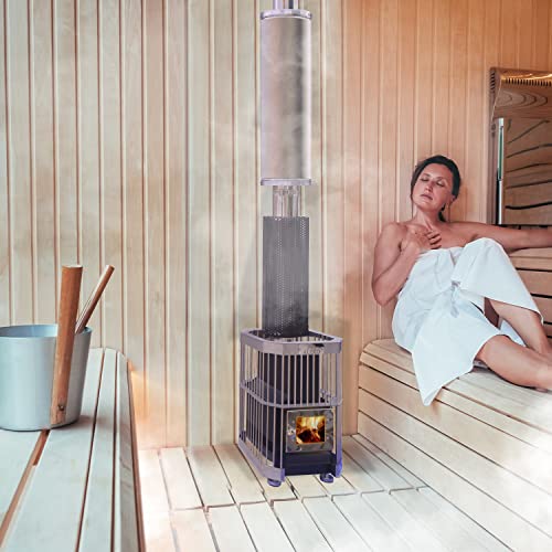 Wood Burning Sauna Heater and Chimney Kit W1062