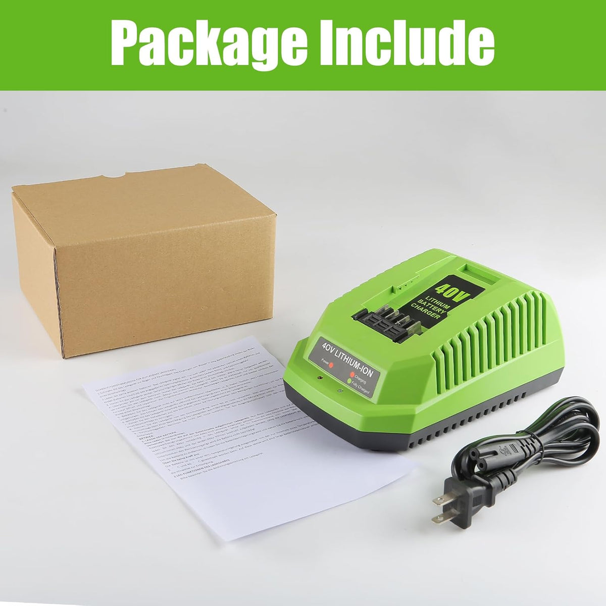 40V Battery Charger O7629